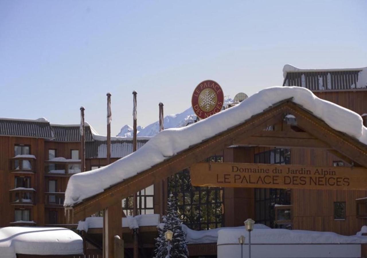 Residence Le Domaine Du Jardin Alpin - Courchevel 1850 المظهر الخارجي الصورة