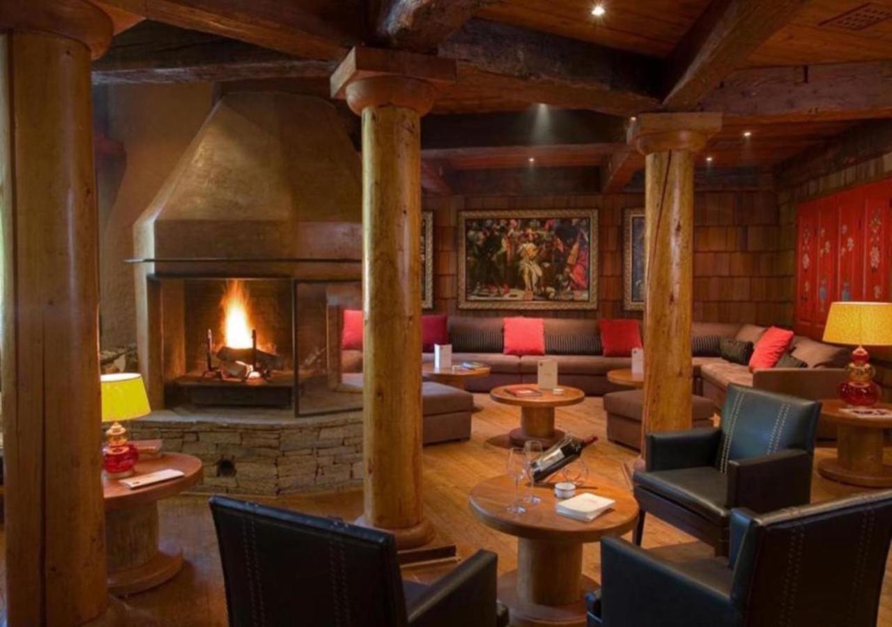 Residence Le Domaine Du Jardin Alpin - Courchevel 1850 المظهر الخارجي الصورة